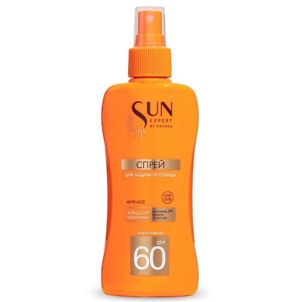 Изображение товара Спрей для защиты от солнца Sun Expert SPF-60 Krassa 180мл Спрей для защиты от солнца Sun Expert SPF-60 Krassa 180мл фотография