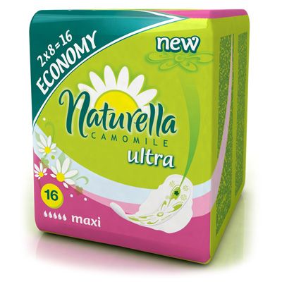 Изображение товара Прокладки натурелла ultra camomile maxi эконом с крыл. №16 Прокладки натурелла ultra camomile maxi эконом с крыл. №16 фотография