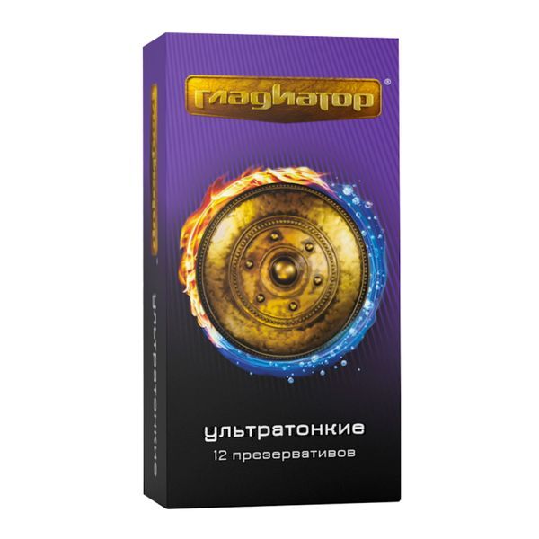 Изображение товара Презервативы Гладиатор ультратонкие 12шт Презервативы Гладиатор ультратонкие 12шт фотография