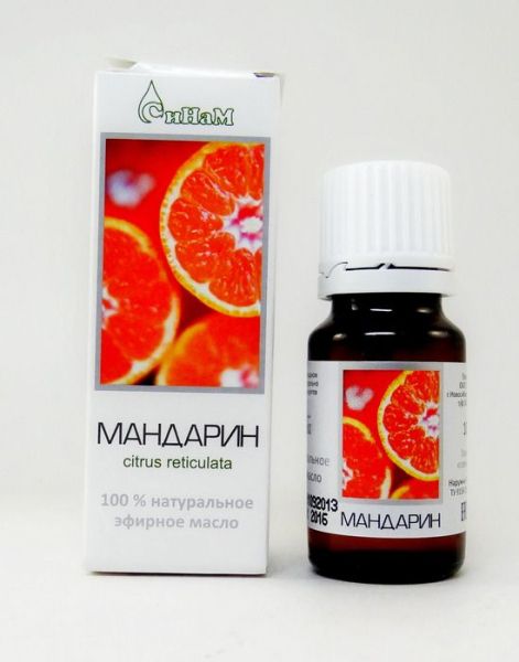Изображение товара Эфирное масло Мандарин Синам, 10 мл Эфирное масло Мандарин Синам, 10 мл фотография