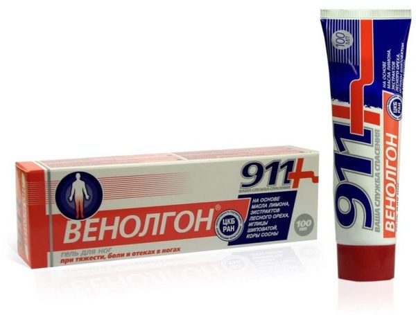 Изображение товара Гель для ног ВЕНОЛГОН 911 Гель для ног ВЕНОЛГОН 911 фотография