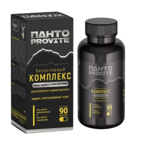Изображение товара Панто-Provite биоактивный комплекс крепкий иммунитет Эльзам №90 Панто-Provite биоактивный комплекс крепкий иммунитет Эльзам №90 фотография